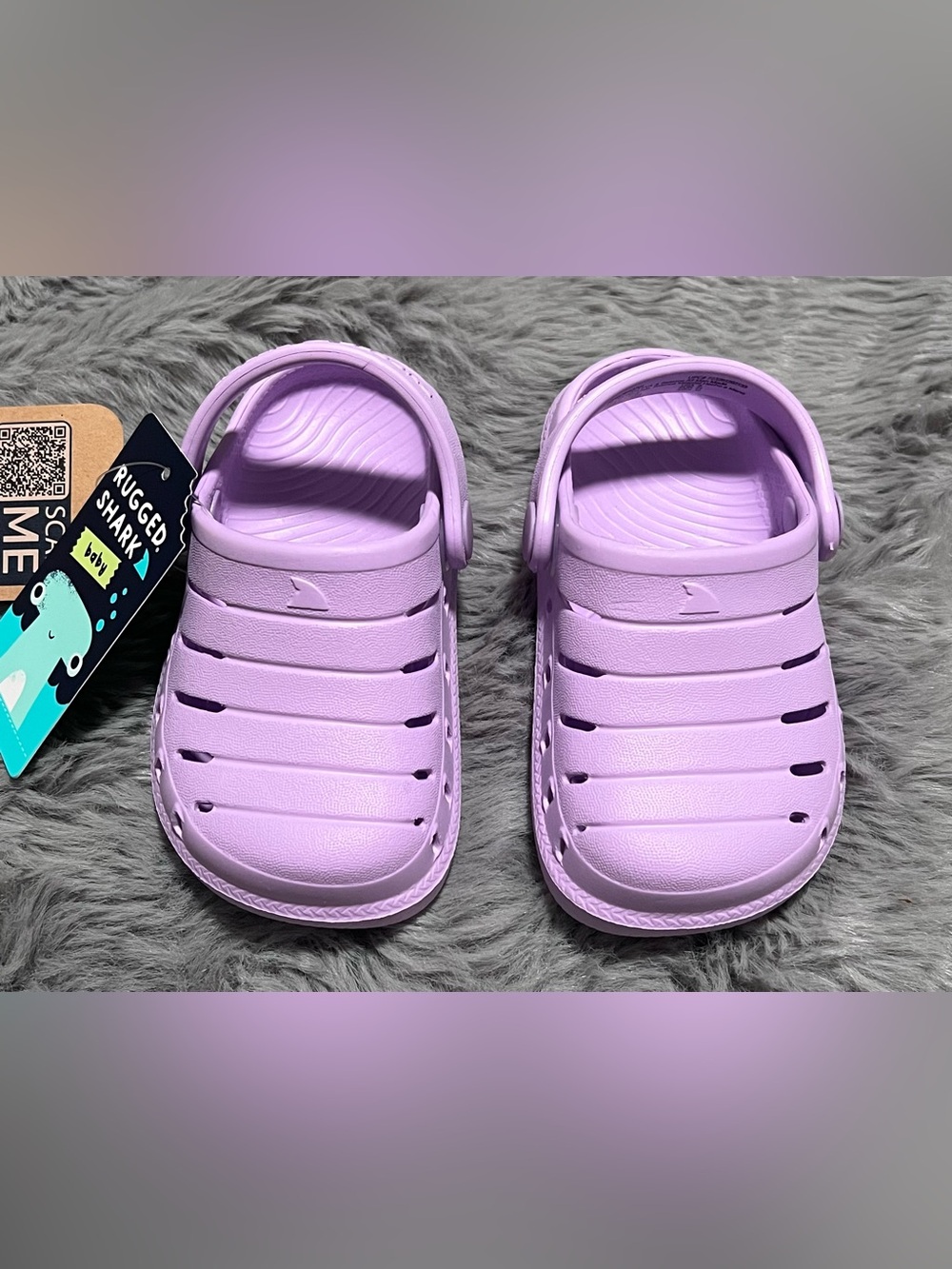 Rugged Shark toddler shoes NWT size 5